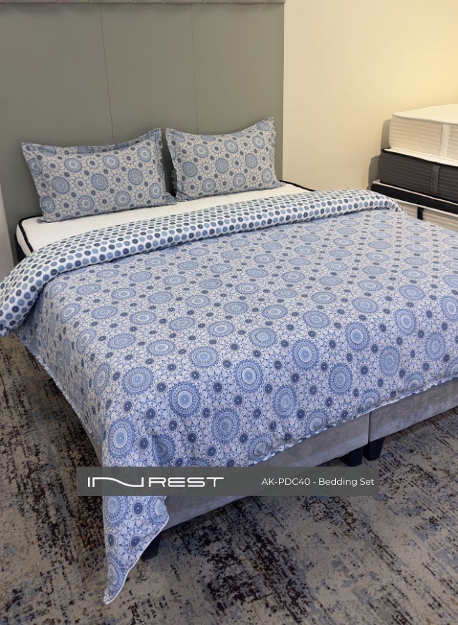 إنريست هوم طقم لحاف كوردوفا (بدون حشوة) قطن 100 % 3 قطع - Image 2